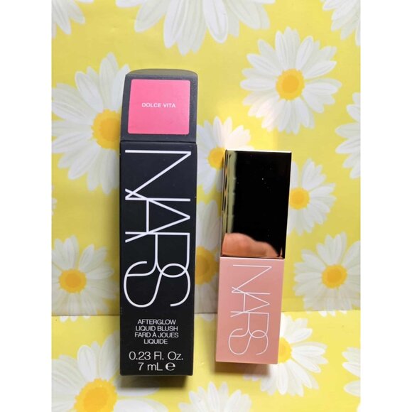 NARS Afterglow Liquid Blush Dolce Vita 0.23 oz - Picture 1 of 7